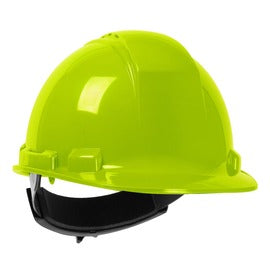 Protective Industrial Products Dynamic® Whistler™ HDPE Cap Style Hard Hat With Wheel/4-Point Ratchet Suspension