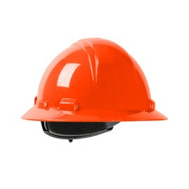 Protective Industrial Products Dynamic® Kilimanjaro™ HDPE Full Brim Hard Hat With Wheel/4-Point Ratchet Suspension