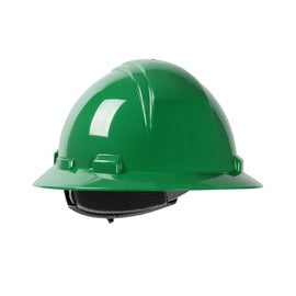 Protective Industrial Products Dynamic® Kilimanjaro™ HDPE Full Brim Hard Hat With Wheel/4-Point Ratchet Suspension