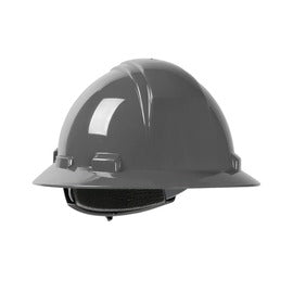 Protective Industrial Products Dynamic® Kilimanjaro™ HDPE Full Brim Hard Hat With Wheel/4-Point Ratchet Suspension