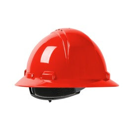 Protective Industrial Products Dynamic® Kilimanjaro™ HDPE Full Brim Hard Hat With Wheel/4-Point Ratchet Suspension