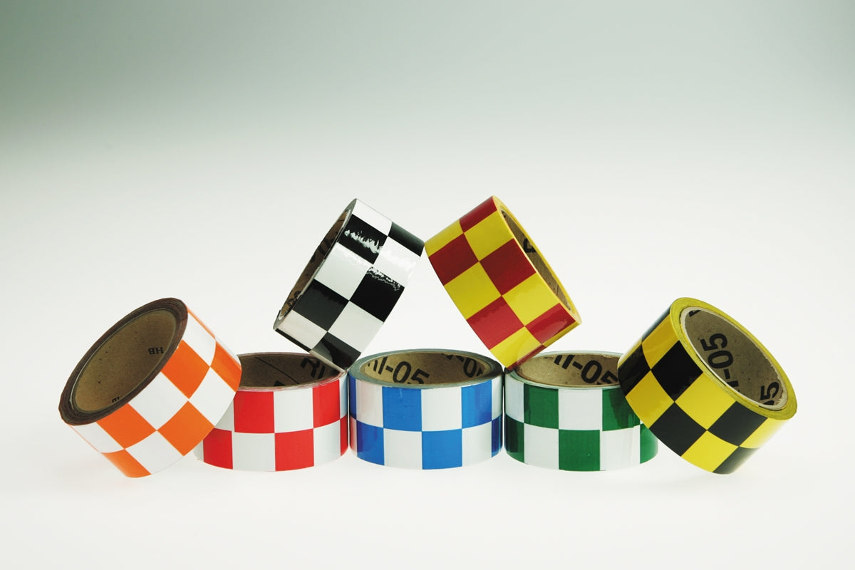 Tough-Mark™ Standard Floor Marking Tape: Checkerboard Pattern