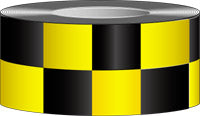 Tough-Mark™ Standard Floor Marking Tape: Checkerboard Pattern