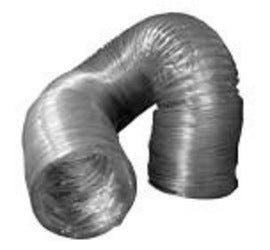 Abatement Technologies® 12" X 25' Clear Mylar Wire Reinforced Flex Duct For Use With HEPA Air Scrubber (4 Per Case)