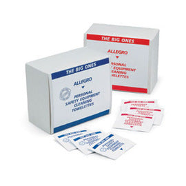 Allegro® 8" X 11" Non-woven material Respirator Cleaning Pads For All