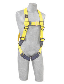 3M™ DBI-SALA® X-Small Delta™ Construction/Vest Style Harness With Back D-Ring And Pass Thru Buckle Leg Strap