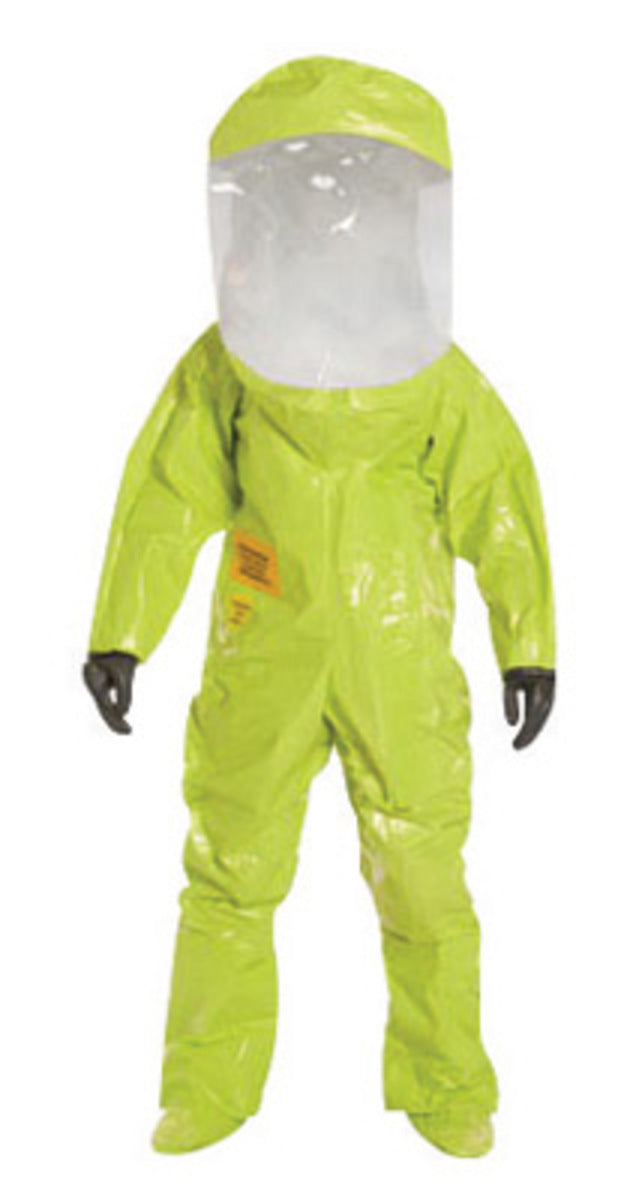 DuPont Yellow Tychem® 10000 28 mil Encapsulated Training Chemical Protective Suit (With Expanded Back And Rear Entry)