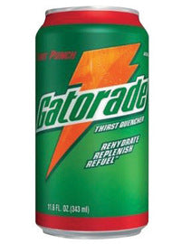 Gatorade® 11.6 Ounce Fruit Punch Flavor Electrolyte Drink In Ready To Drink Can - 24 Pack