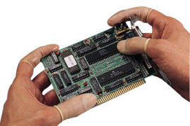 Honeywell X-Large White North® 3 mil Rubber Powder-Free Finger Cots