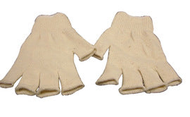 RADNOR™ Natural Women's Standard Weight Polyester/Cotton General Purpose Gloves Knit Wrist - Dozen