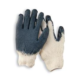 RADNOR™ One Size Fits Most Women's 7 Gauge Rubber Palm And Finger Coated Work Gloves With Cotton/Polyester Liner And Knit Wrist Cuff
