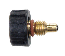 Miller® Weldcraft® Valve Knob And Stem For WP-9, WP-9V, WP-9P, WP-17, WP-17V, WP-18, WP-18V, WP-18SP, WP-20, WP-20V, WP-20P, WP-25, WP-50 And MT-125 Torch With 98W77 O-Ring