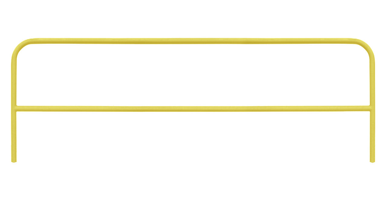 Frontline Guardrail Section for Concrete or Steel Substrates - 5'