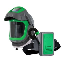 RPB® Z-Link+® Multi-Purpose Heavy Industry Belt Mounted PAPR Welding Helmet System With Weld Visor, Spark Arrestor, Safety Lens, Face Seal Zytec® FR And Breathing Tube