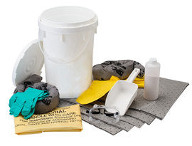 Brady® 18" X 14" SPC® White Polyethylene Reusable Spill Kit