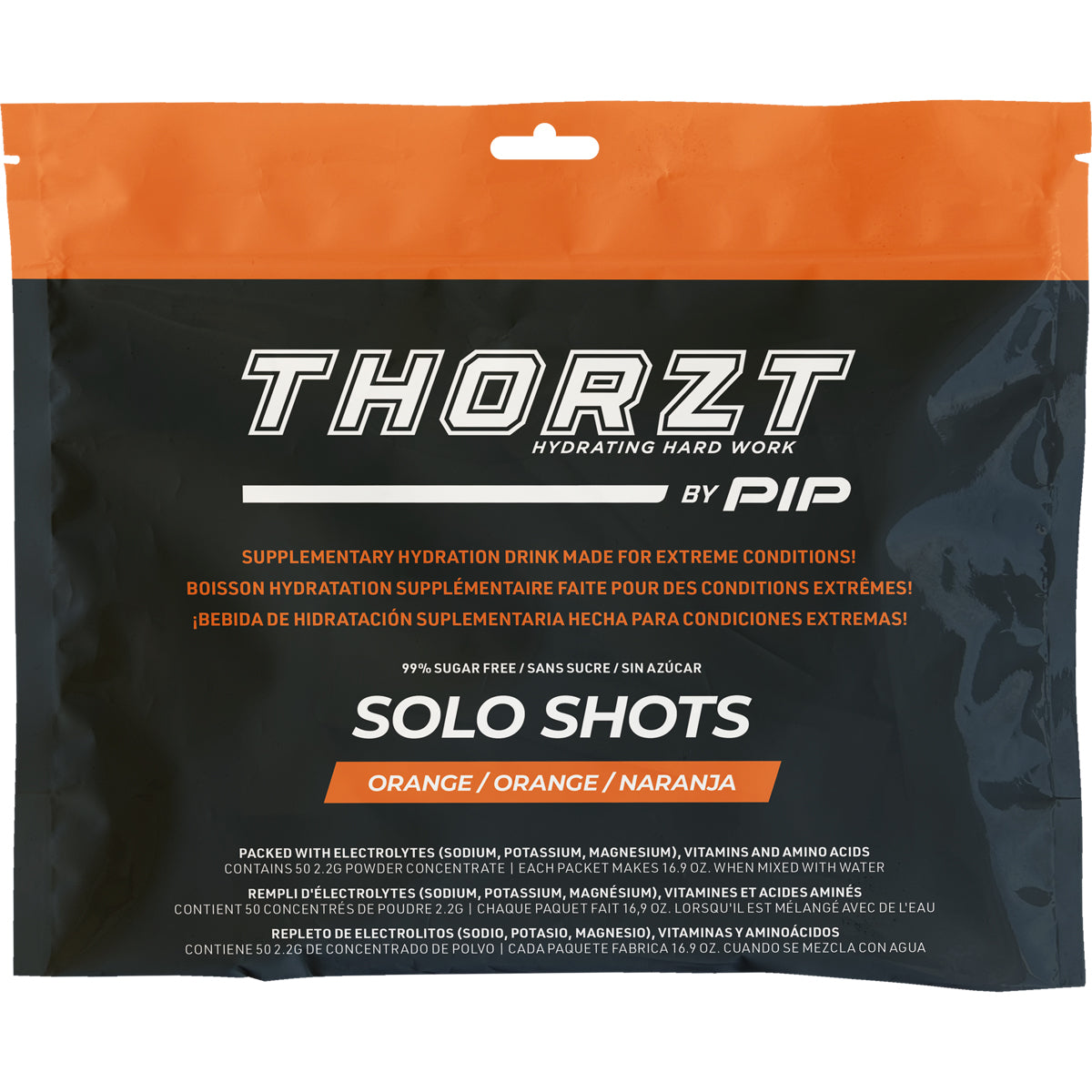PIP - Sugar Free Solo Shots - Orange - Case