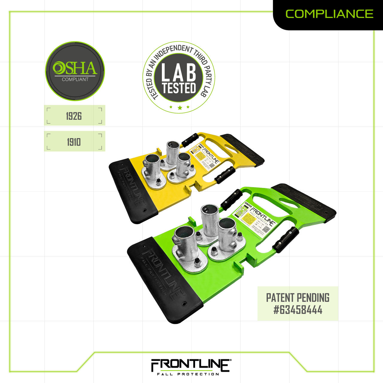 Frontline GUB56 Guardrails 56 lbs Base