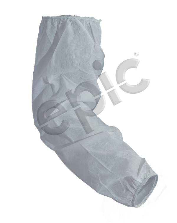 EPIC- 18" White Elastic Sleeves - Case