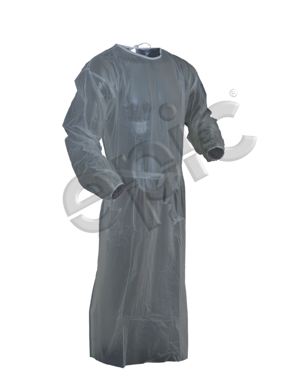 Clear Water-Proof Vinyl Apron - Case