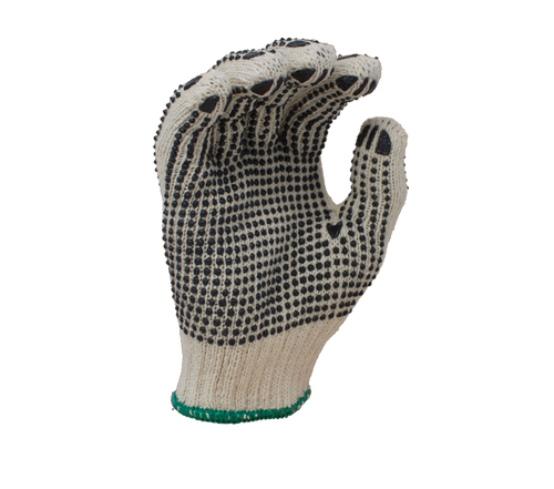 Task Gloves (TSK1007) Economical Knit Work Glove with PVC Dot - Dozen