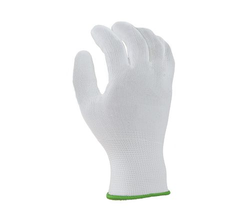 100% Polyester String Knit, 10 Gauge, White - Dozen