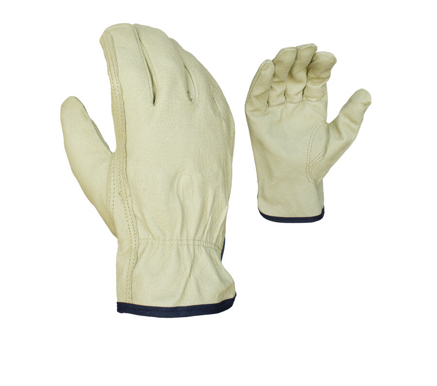 Task Gloves - Pig Grain Leather Driver Gloves - Dozen