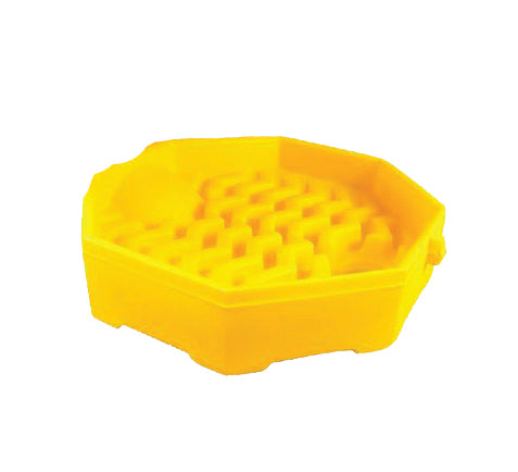 UltraTech 23 5/8" X 5 1/2" Ultra-Bung Access Funnel Yellow Vinyl