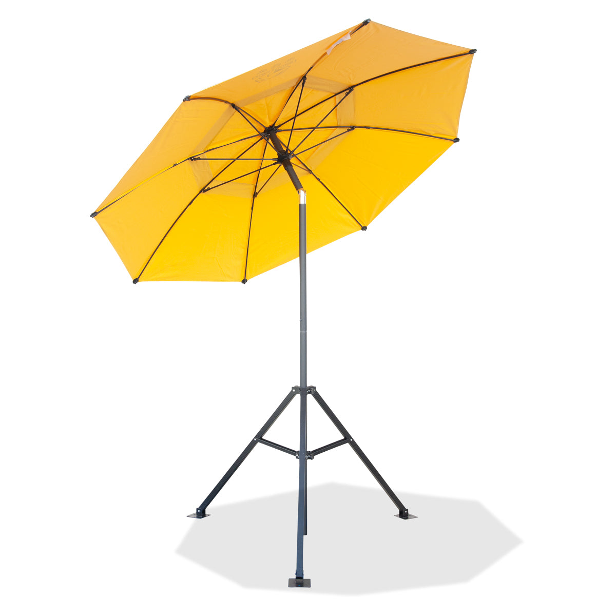 Black Stallion Heavy Duty Industrial Umbrella And Tripod Stand Combo Set - UB150