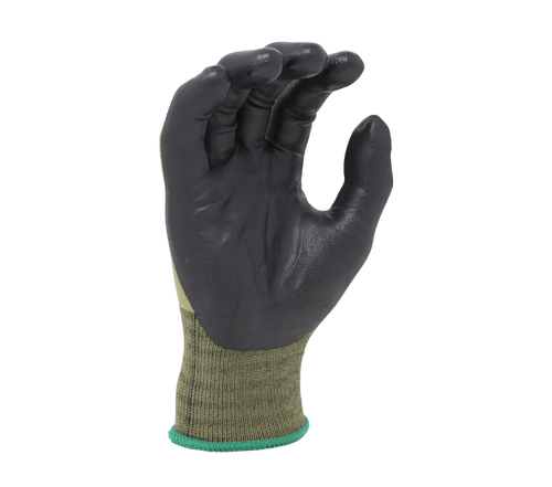 15G Nylon + Spandex Liner, Soft-foam Nitrile Palm Coated Gloves (Three Finger Touch Screen) - Dozen
