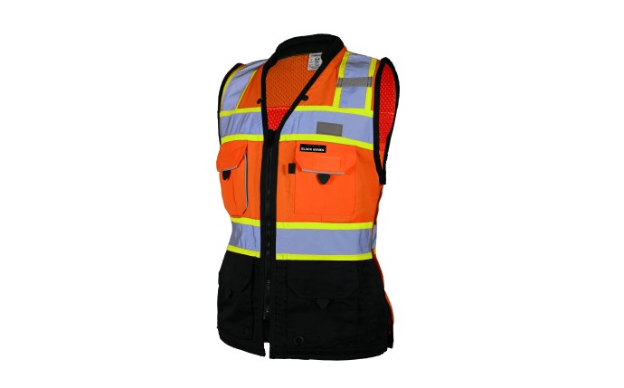 Premium Black Series Women Heavy Duty Surveyors Vest