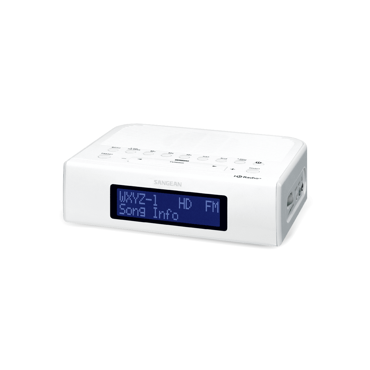 HD AM / FM-RBDS Digital Tuning Clock Radio With USB Phone Charging-eSafety Supplies, Inc