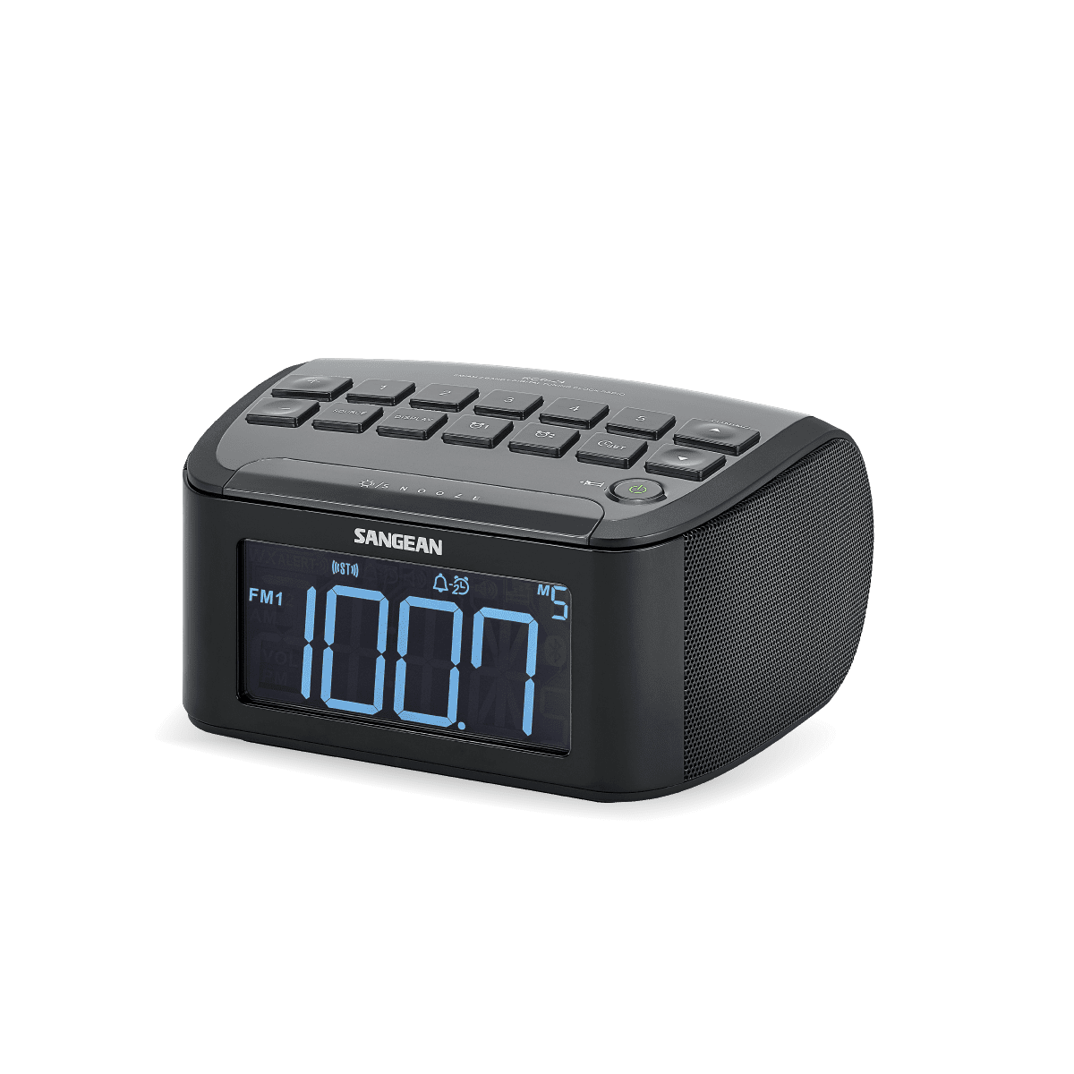 FM / AM / Aux-in Digital Tuning Clock Radio-eSafety Supplies, Inc