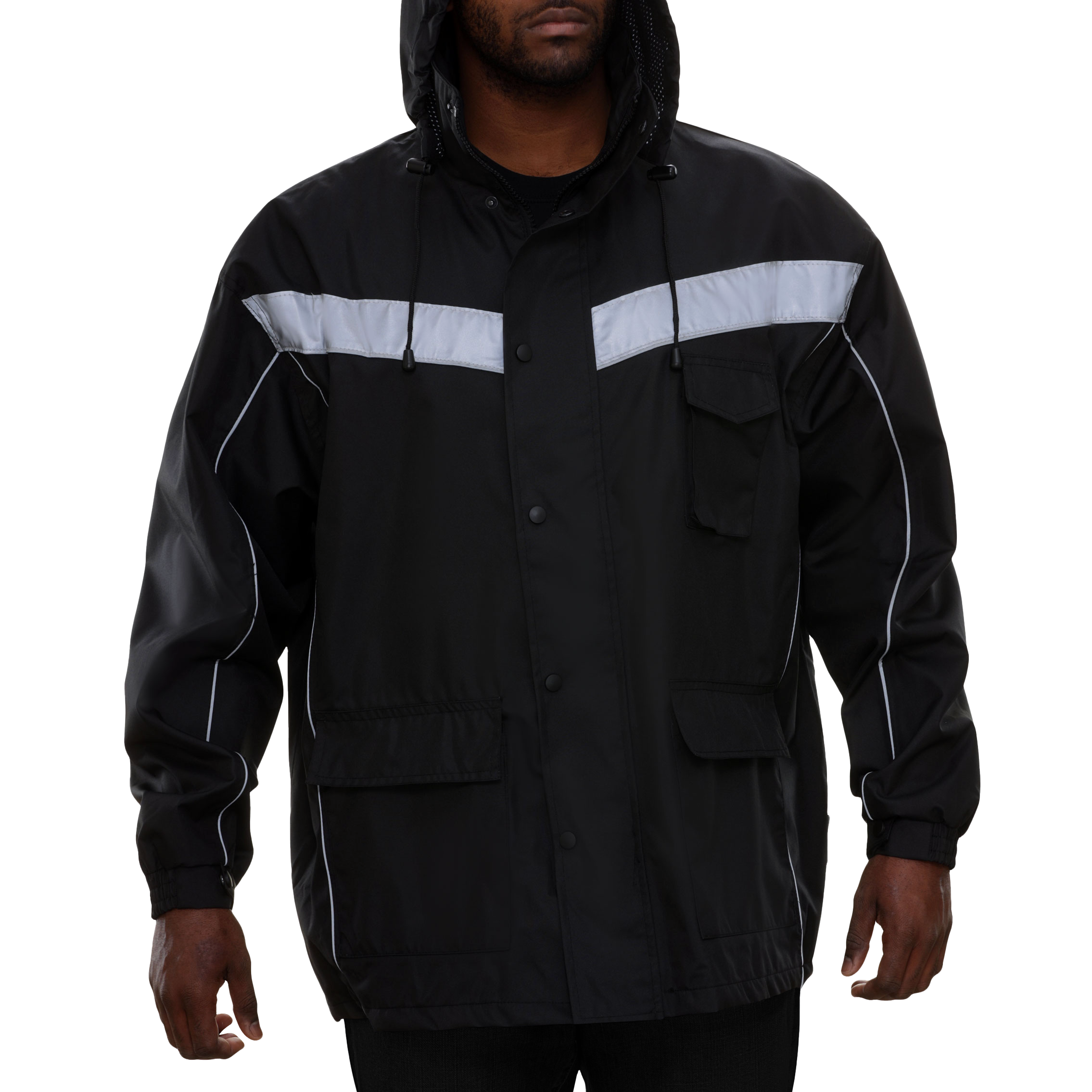 Reflective Jacket Parka Breathable Waterproof Hooded-eSafety Supplies, Inc