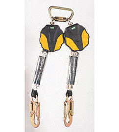 MSA 6' Workman® Twin-Leg Mini Personal Fall Limiter With 36C Snaphook-eSafety Supplies, Inc