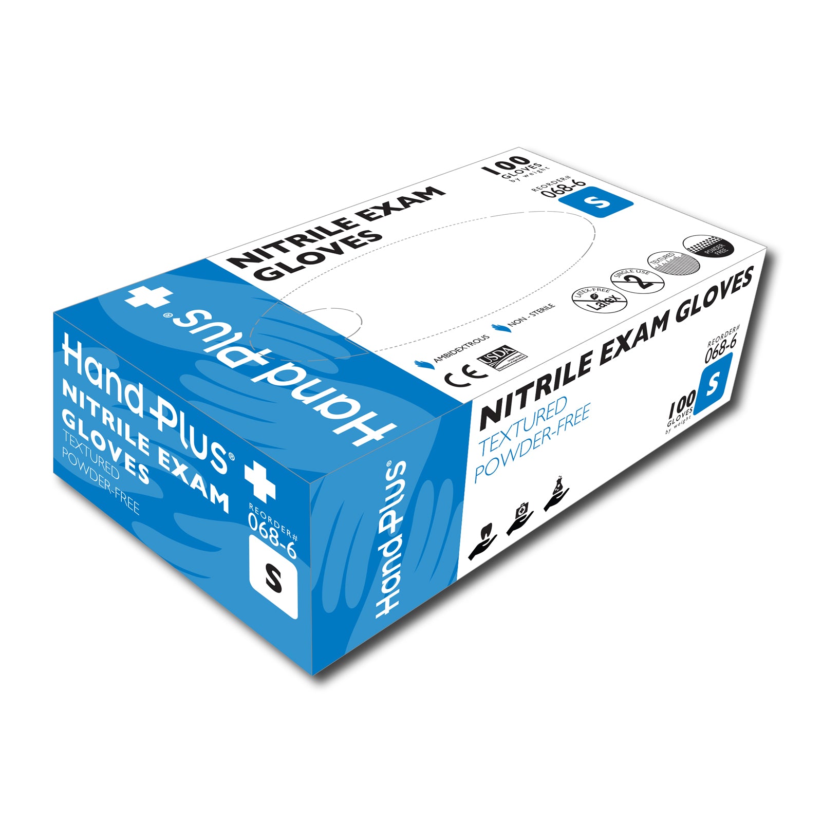 Uniseal-HandPlus Nitrile Exam - Powder-Free-eSafety Supplies, Inc