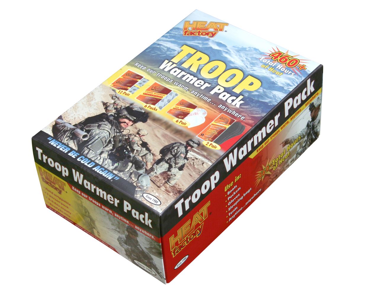 1204 - Troop Warmer Pack Variety Box-eSafety Supplies, Inc