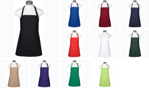 3-Pocket Adjustable Neck Apron 27 L x 31 W-eSafety Supplies, Inc