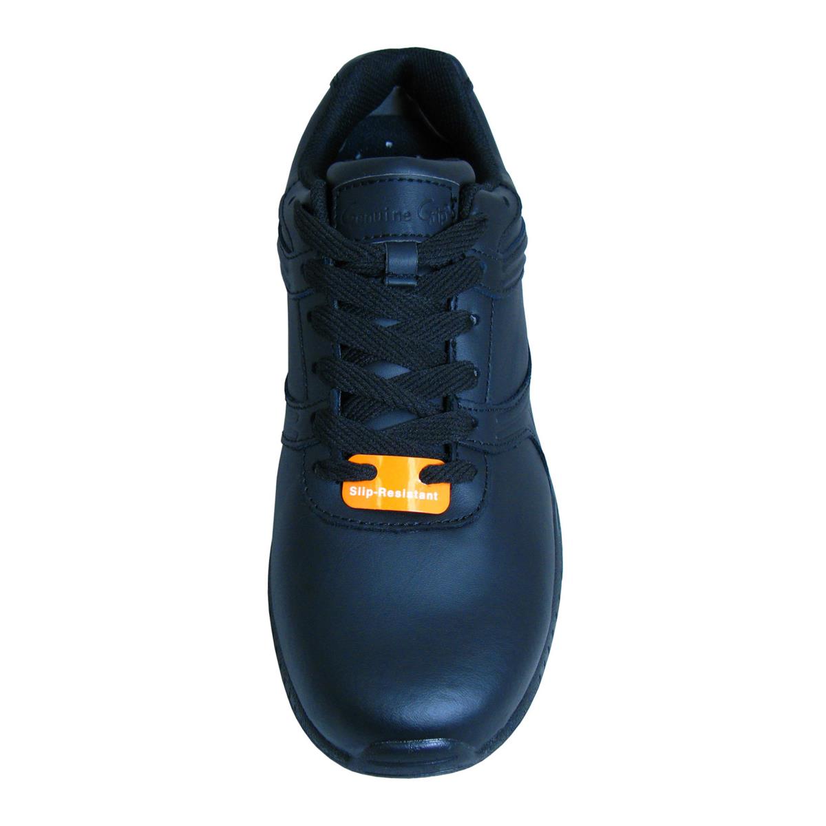 Genuine Grip Footwear- 130 Black Women's Athletic Plain Toe Shoe-eSafety Supplies, Inc