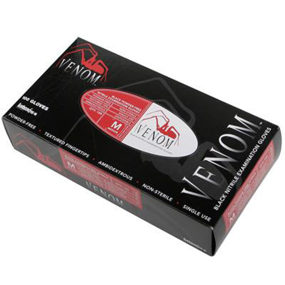 Medline - Venom Non-Sterile Powder-Free Nitrile Exam Gloves - Box-eSafety Supplies, Inc