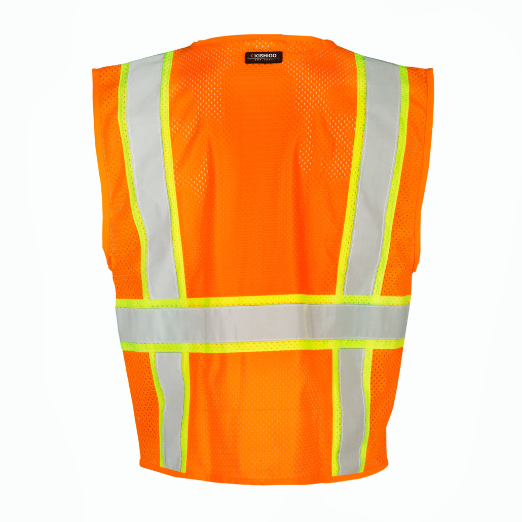 Kishigo All Mesh Contrast Vest-eSafety Supplies, Inc