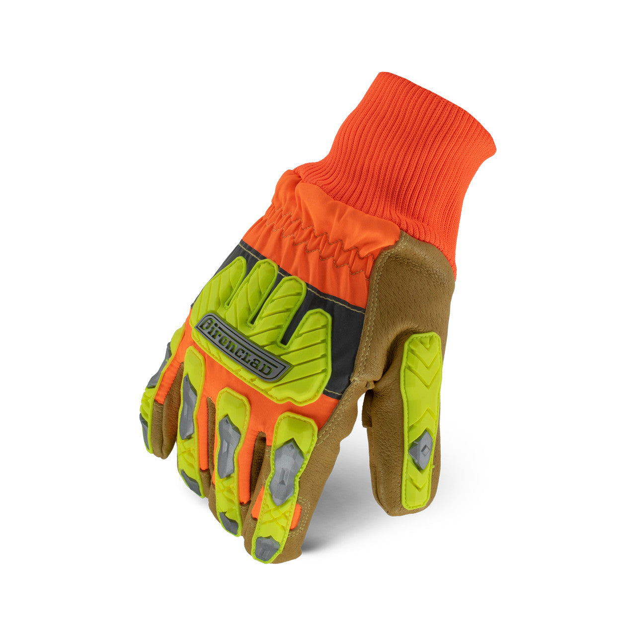 Ironclad Insulated Leather Brown/Orange-eSafety Supplies, Inc
