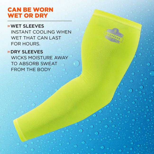 Chill-Its 6690 Cooling Arm Sleeves-eSafety Supplies, Inc