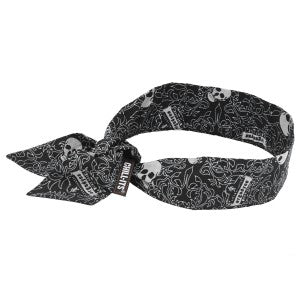 Ergodyne Chill-Its® 6700 Evaporative Cooling Bandana - Tie-eSafety Supplies, Inc