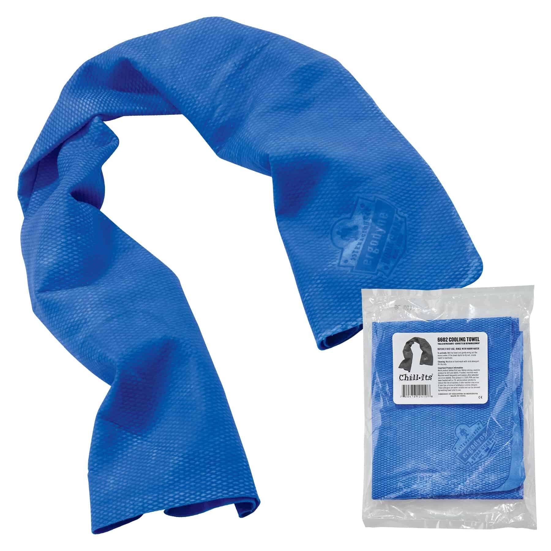 Chill-Its® 6602 Evaporative Cooling Towel (50-Pack)-eSafety Supplies, Inc