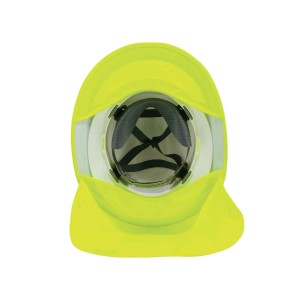 Ergodyne Chill-Its 6660 Hard Hat Brim With Shade - Lime-eSafety Supplies, Inc