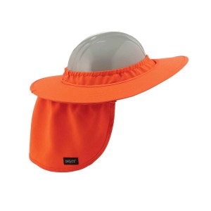 Ergodyne Chill-Its 6660 Hard Hat Brim With Shade - Lime-eSafety Supplies, Inc
