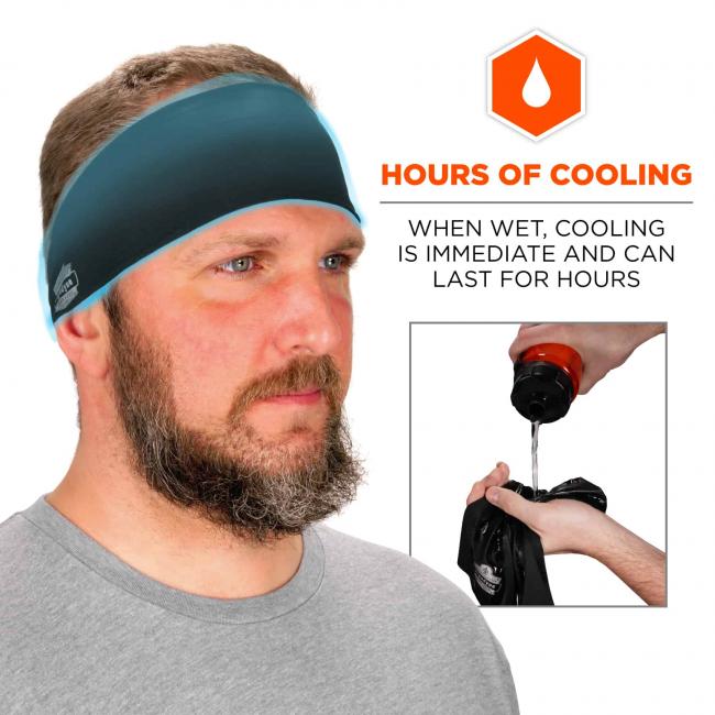 Chill-Its 6634 Cooling Headband-eSafety Supplies, Inc