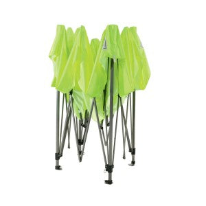 Ergodyne Shax 6010 Lightweight Tent, 10' X 10', Lime-eSafety Supplies, Inc