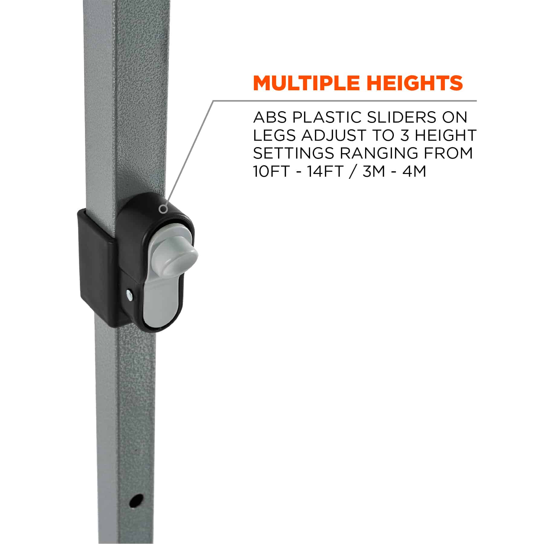 SHAX® 6015 Heavy-Duty Pop-Up Tent - 10ft x 20ft / 3m x 6m-eSafety Supplies, Inc