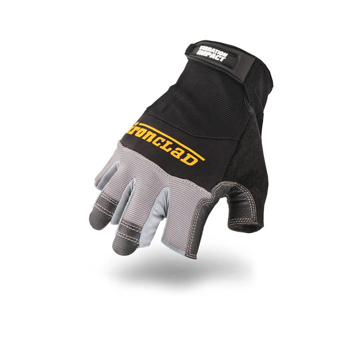 Ironclad MACH-5® Vibration Impact Glove Black-eSafety Supplies, Inc